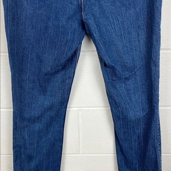 Abercrombie & Fitch High Rise Blue Jeans - Picture 4 of 6